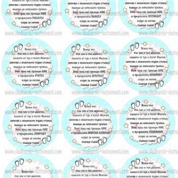 003p ПРОЩАПУЛНИК - професии 12 бр 003p ПРОЩАПУЛНИК - професии 12 бр