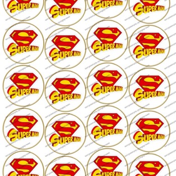 033а _8ми март SUPER MAMA- декорация на 5 см 033а _8ми март SUPER MAMA- декорация на 5 см