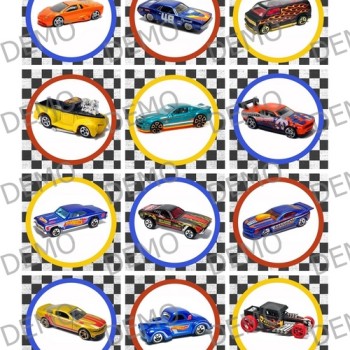 003 Hot wheels декорация за бисквити 003 Hot wheels декорация за бисквити