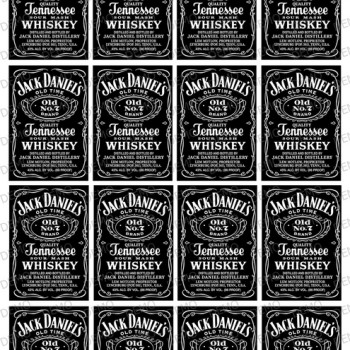 етикет за бутилка jack daniels 20 бр етикет за бутилка jack daniels 20 бр