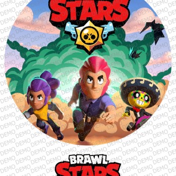 Brawl stars /брау старс декор за торта