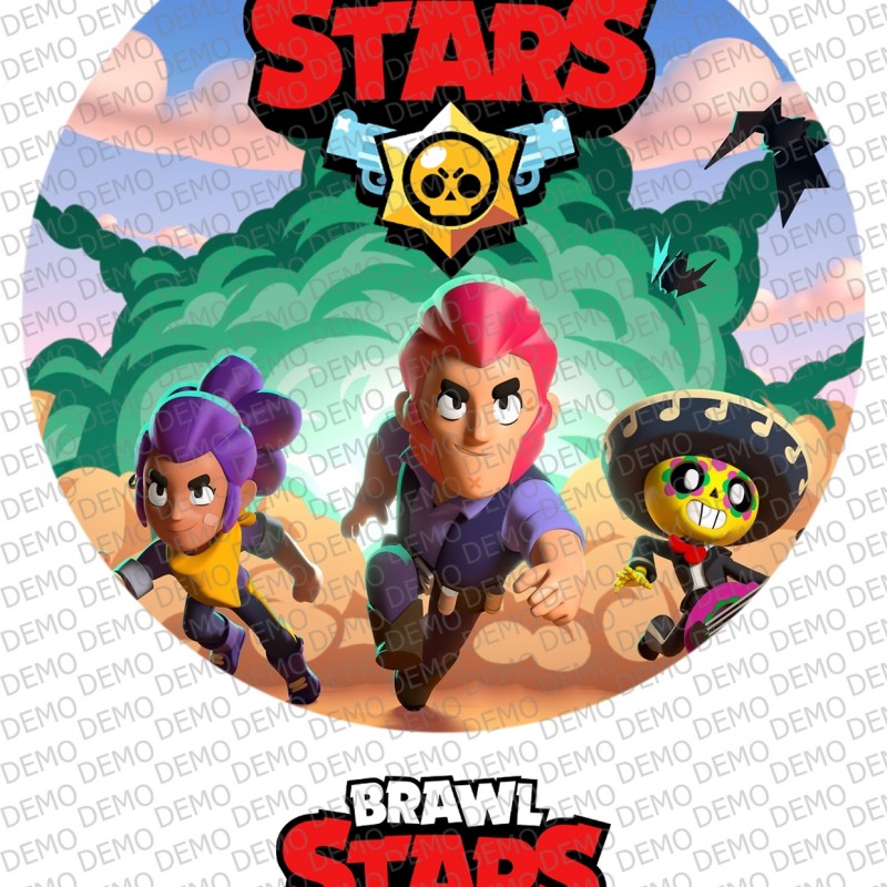 Brawl stars /брау старс декор за торта