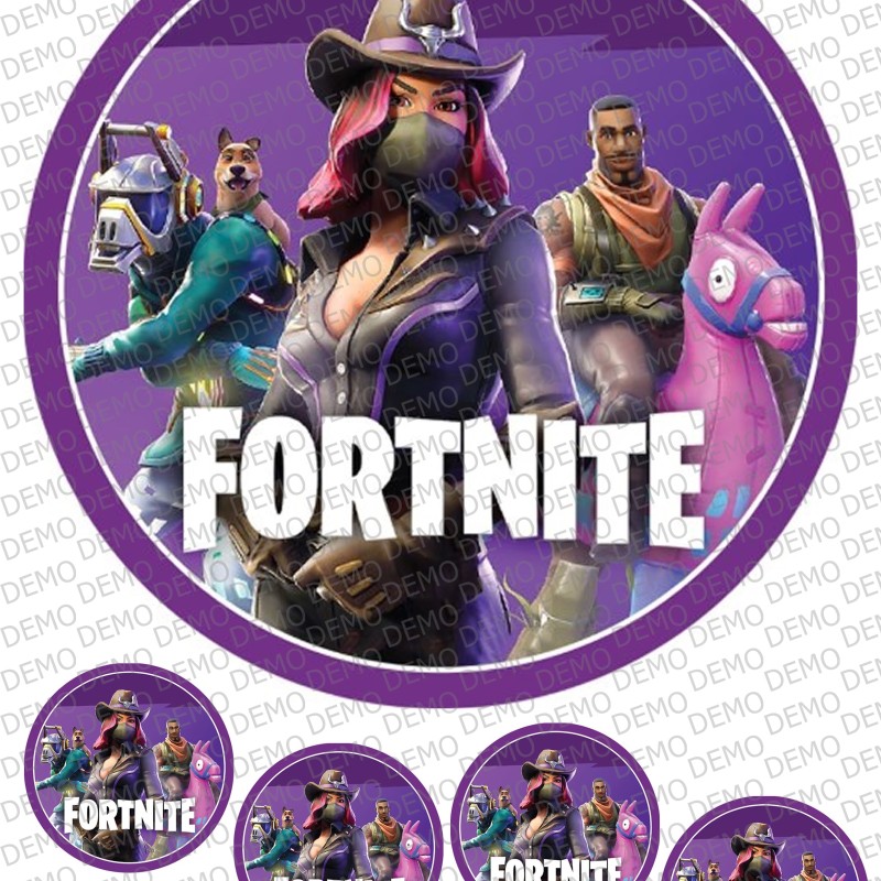 Fortnite 012 декор за торта Fortnite 012 декор за торта