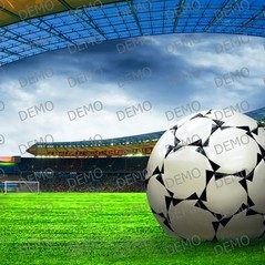 010 Футболен декор за торта - 
