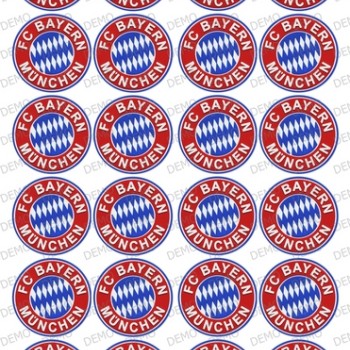 043 FC Bayern logo  - fb04 декорация БАЙЕРН МЮНХЕН футбол