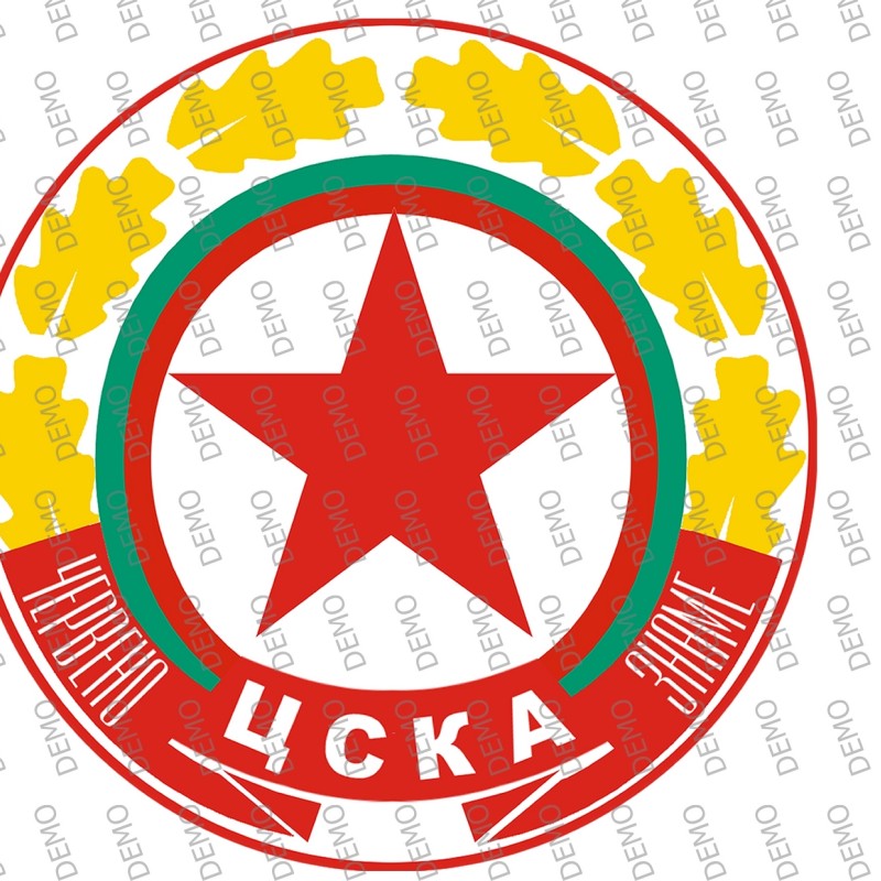 Футболен декор за торта - футбол 22  ЦСКА