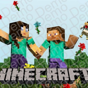 MineCraft002 декор за торта MineCraft002 декор за торта