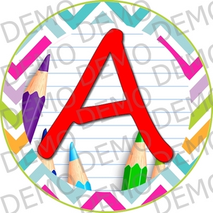 009 Aзбука декор за бисквити ,мъфини