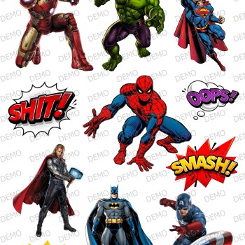 MARVEL001b  ГЕРОИ елементи