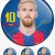  fB03b FC Barcelona - Меси  декор за торта