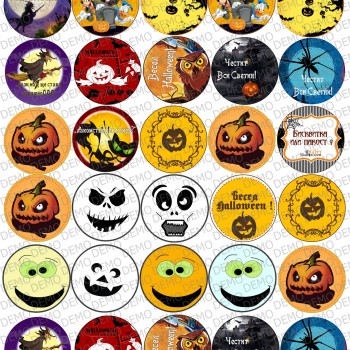 004 Halloween декор за бисквитки na 4 см