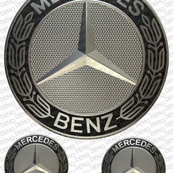 КОЛИ 039 - декорация за торта Mercedes logo КОЛИ 039 - декорация за торта Mercedes logo