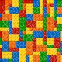 lego 002 - декорация на фонданова или вафлена плака