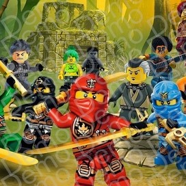 lego 003 - декорация на фонданова или вафлена плака