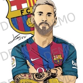 fB03b1 FC Barcelona - Меси декор за торта fB03b1 FC Barcelona - Меси декор за торта