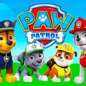 Paw patrol 1 - декорация за торта Пес патрул