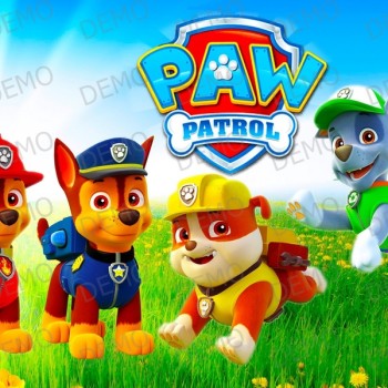 006 Paw patrol - декорация за торта Пес патрул