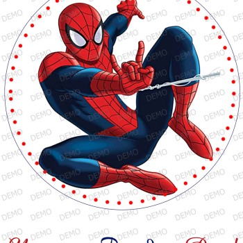 Спайдермен / Spiderman 009- декорация за торта