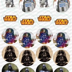005 Star Wars декор за бисквитки/мъфини