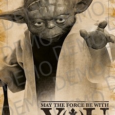001 Star Wars декор за торта Yoda 001 Star Wars декор за торта Yoda