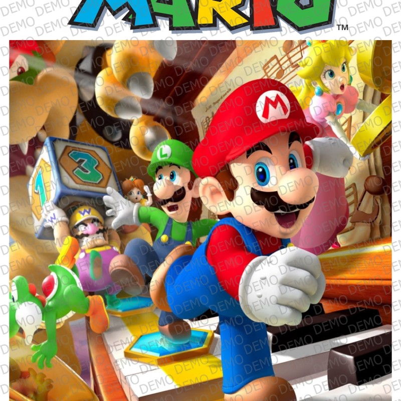 001 super mario декор за торта 001 super mario декор за торта