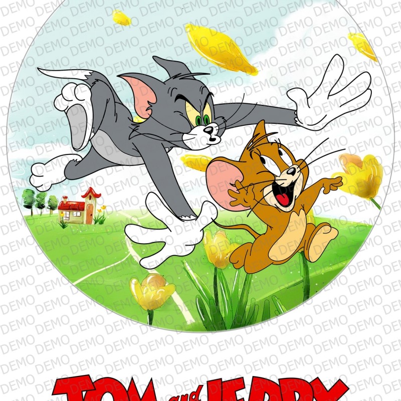 002 Тoм и Джери декор