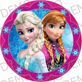 елза и ана frozen T110 Замръзналото кралство - декорация за торта елза и ана frozen T110 Замръзналото кралство - декорация за торта