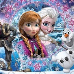  frozen T118 Замръзналото кралство - декорация за торта
