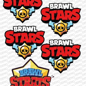 003 Brawl stars /брау старс лога за декорация 003 Brawl stars /брау старс лога за декорация