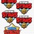 003 Brawl stars /брау старс лога за декорация