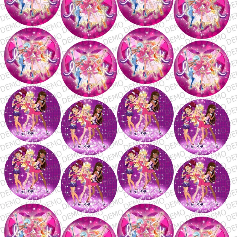 002 LoliRock декор за биксвитки/мъфини/топери 002 LoliRock декор за биксвитки/мъфини/топери