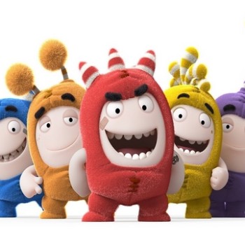  003 oddbods декорация за торта